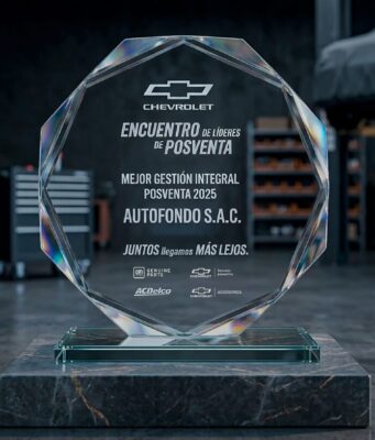 Autofondo se consolida como el referente de Posventa Chevrolet en Perú con máxima distinción de General Motors