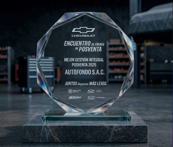 Autofondo se consolida como el referente de Posventa Chevrolet en Perú con máxima distinción de General Motors