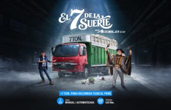 Divemotor presenta el New Accelo con “El 7 de la suerte”, una campaña que conecta con el camionero peruano