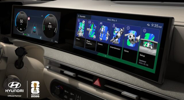 Hyundai Motor lleva el espíritu de la Copa Mundial de la FIFA 2026 a los vehículos con un nuevo tema para pantallas