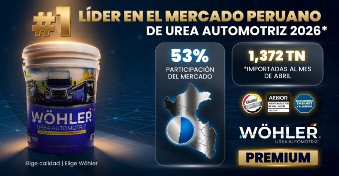 Wöhler se consolida como el proveedor más confiable de urea automotriz premium de alta pureza en el mercado peruano