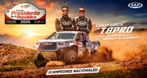 JAC y Ashley García en el Rally Premio Presidente de la República,