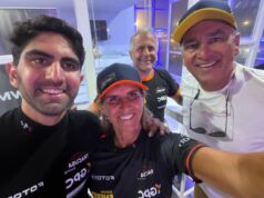 Jorge y André Martínez Merizalde en el Rally de Portugal