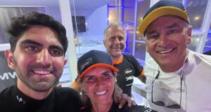 Jorge y André Martínez Merizalde en el Rally de Portugal