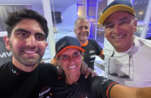 Jorge y André Martínez Merizalde en el Rally de Portugal
