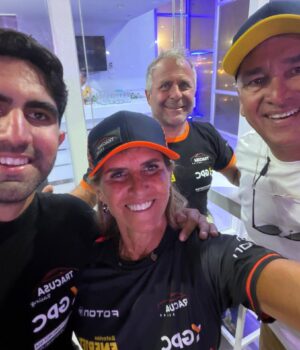 Jorge y André Martínez Merizalde en el Rally de Portugal