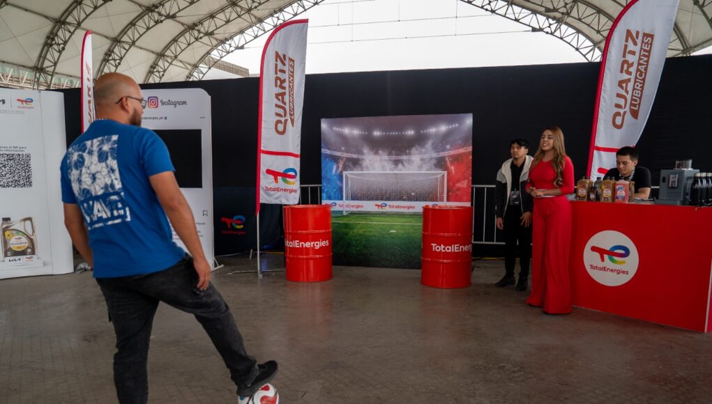TotalEnergies mostró su energía en el Kia Fan Experience Perú con los Lubricantes Quartz