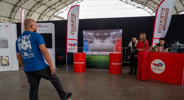 TotalEnergies mostró su energía en el Kia Fan Experience Perú con los Lubricantes Quartz