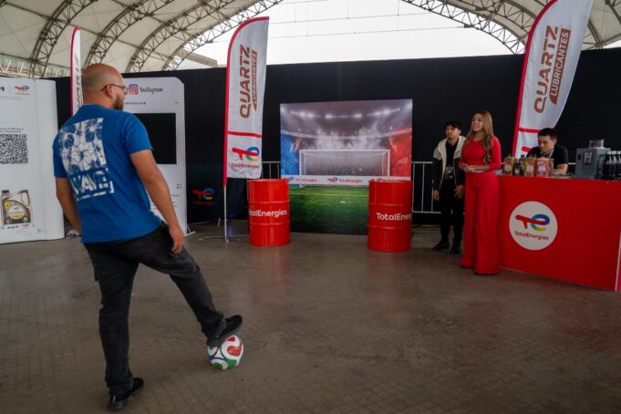 TotalEnergies mostró su energía en el Kia Fan Experience Perú con los Lubricantes Quartz