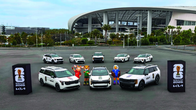 Kia presenta la flota oficial que acompañará la Copa Mundial de la FIFA 2026™