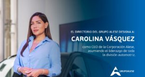 Grupo Alese nombra a Carolina Vásquez como nueva CEO para liderar toda la división automotriz