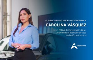 Grupo Alese nombra a Carolina Vásquez como nueva CEO para liderar toda la división automotriz