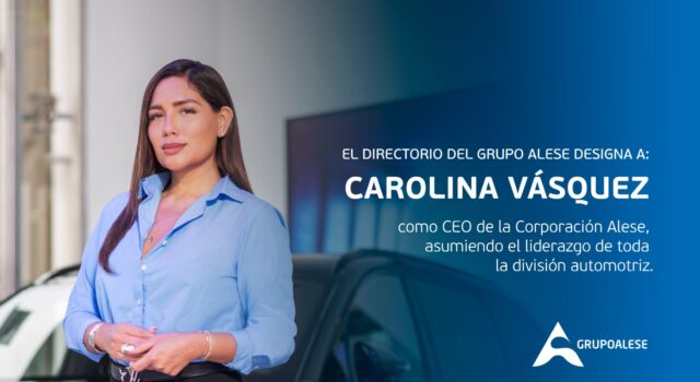 Grupo Alese nombra a Carolina Vásquez como nueva CEO para liderar toda la división automotriz
