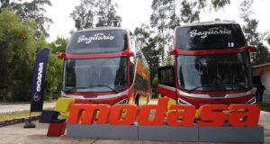 Modasa fortalece la operación de Transportes Sagitario con la entrega de 2 buses Zeus 5