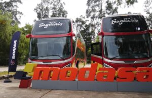 Modasa fortalece la operación de Transportes Sagitario con la entrega de 2 buses Zeus 5