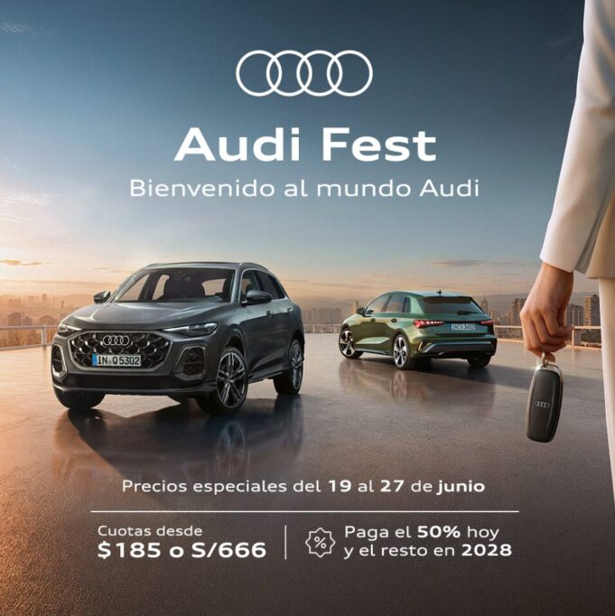 Audi Fest 2026: adquiere tu nuevo Audi con financiamiento exclusivo por tiempo limitado