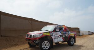 Mandela Rivera listo para el Rally de Quilmaná