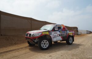 Mandela Rivera listo para el Rally de Quilmaná