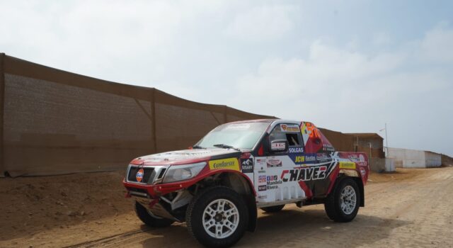 Mandela Rivera listo para el Rally de Quilmaná