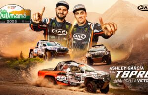 JAC Perú y Ashley García buscan seguir sumando puntos en el Rally Quilmaná 2026 con su JAC T8 Pro.