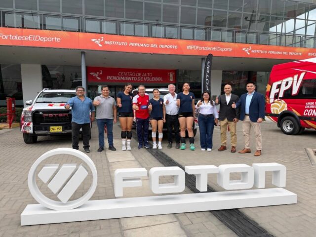 Foton e IncaPower refuerzan su compromiso con la Selección Peruana de Vóley