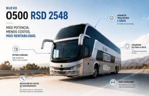 Mercedes-Benz presenta el nuevo O500 RSD 2548: una nueva generación de eficiencia para el transporte interprovincial