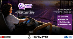 Divemotor se suma a “Impulso Mujer” de la ATU para promover una mayor participación femenina en el transporte