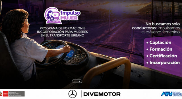 Divemotor se suma a “Impulso Mujer” de la ATU para promover una mayor participación femenina en el transporte