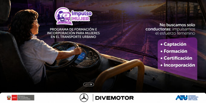 Divemotor se suma a “Impulso Mujer” de la ATU para promover una mayor participación femenina en el transporte