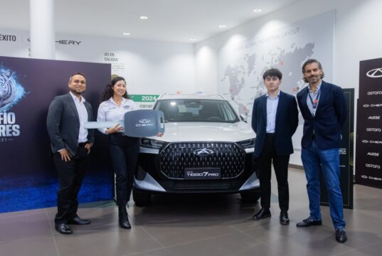 Chery Perú reconoce a los mejores talentos de su red comercial con dos vehículos SUV 0 km