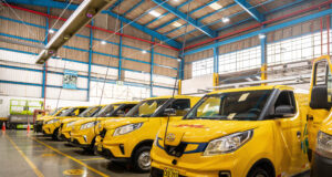 MAXUS entrega segunda flota de vans eléctricas EV30 a DHL