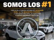 Autofondo es reconocido como el concesionario n.° 1 chevrolet en categoría a por general motors sudamérica