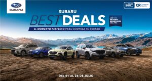 Subaru Best Deals”: El momento perfecto para comprar tu próximo vehículo con los mejores beneficios