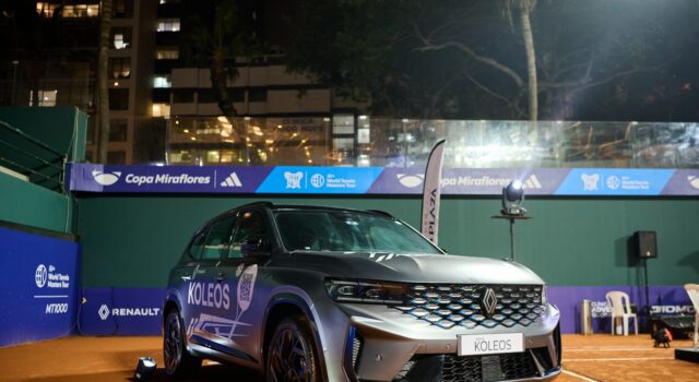 Renault Perú reafirmó su posicionamiento premium en el tenis internacional durante la “Copa Miraflores MT1000”