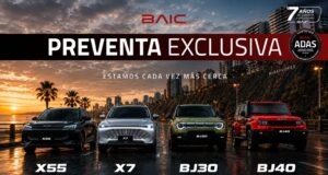 BAIC inicia su fase de preventa en el Perú abriendo las puertas a una nueva generación de SUVs y vehículos todoterreno