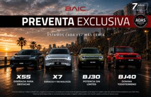 BAIC inicia su fase de preventa en el Perú abriendo las puertas a una nueva generación de SUVs y vehículos todoterreno