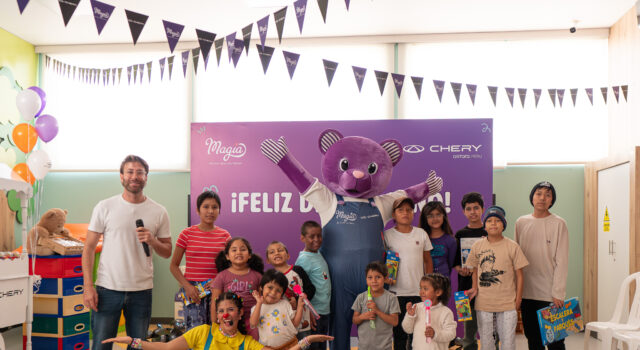 Chery Perú fortalece su compromiso con los niños de Casa Magia