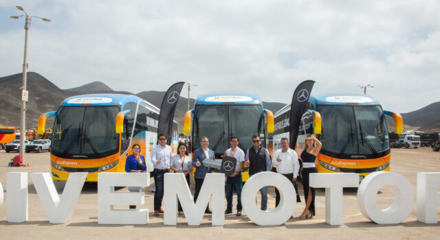 Divemotor entrega tres buses Mercedes-Benz O500 RS 1945 a Insta Bus para reforzar sus rutas hacia el norte chico