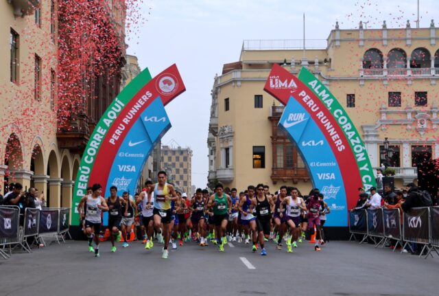 Cerca de 21 mil corredores llenaron las calles de Lima en la 117º Kia Media Maratón de Lima