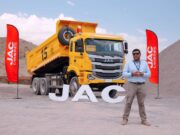 JAC Volquete de 15 m³ demuestra su desempeño en una cantera de Arequipa