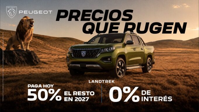 Peugeot lanza «Precios que Rugen»: Mantenimiento gratis por dos años y financiamiento desde 0% de interés en modelos seleccionados