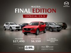 MAZDA presenta “FINAL EDITION”, una campaña con beneficios especiales para adquirir tu próxima SUV CX-5