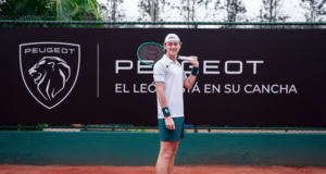 Ignacio Buse y Peugeot comparten una experiencia que llevó la pasión por el tenis a la cancha