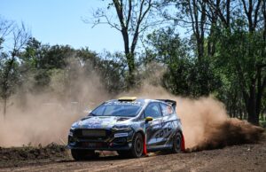 Jorge Martínez consigue podio en el Rally Mundial de Paraguay