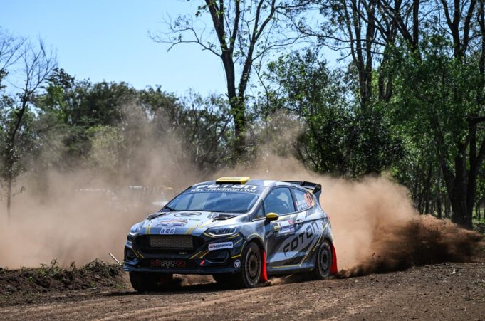 Jorge Martínez consigue podio en el Rally Mundial de Paraguay