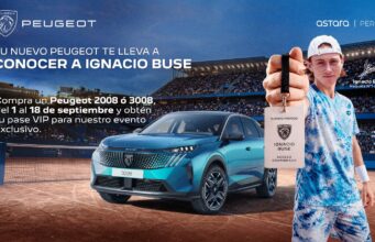 Peugeot lanza experiencia exclusiva para que sus clientes conozcan a Ignacio Buse