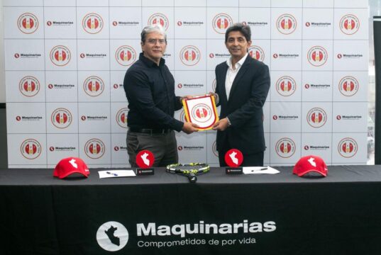 Maquinarias y la Federación Peruana de Tenis firman alianza en apoyo al talento peruano