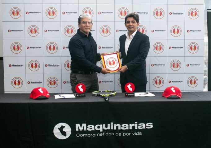 Maquinarias y la Federación Peruana de Tenis firman alianza en apoyo al talento peruano