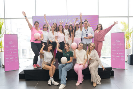 Audi Pink Yoga 2026 reunió bienestar y solidaridad en su tercera edición