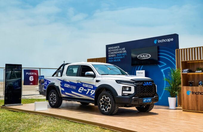 JAC Motors refuerza su apuesta por la electromovilidad con su pickup E-T9 4×4 100% eléctrica en la Cumbre Perú Sostenible 2026
